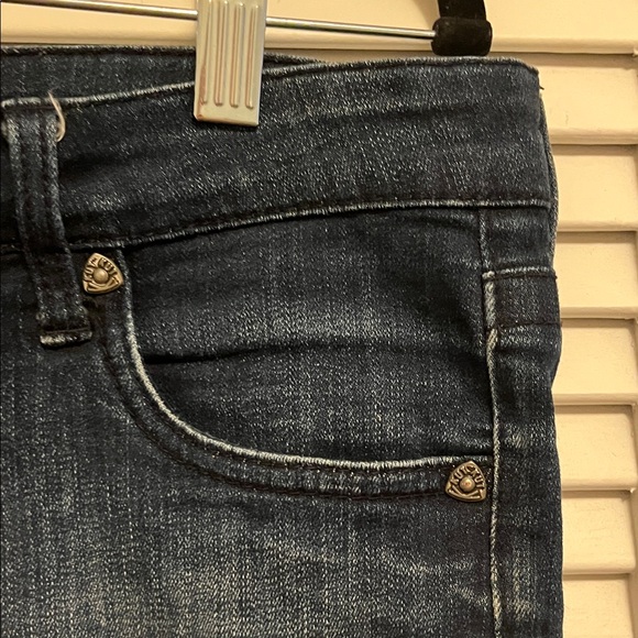 Kut from the Kloth Dark Blue Jean Shorts - Picture 4 of 7